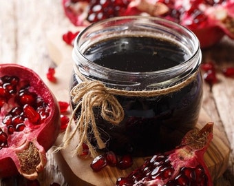 Organic Pomegranate Balsamic Vinegar, Handcrafted Village Recipe, Perfect for Gourmet Cooking, Unique Foodie Gift, Traditional and Gourmet