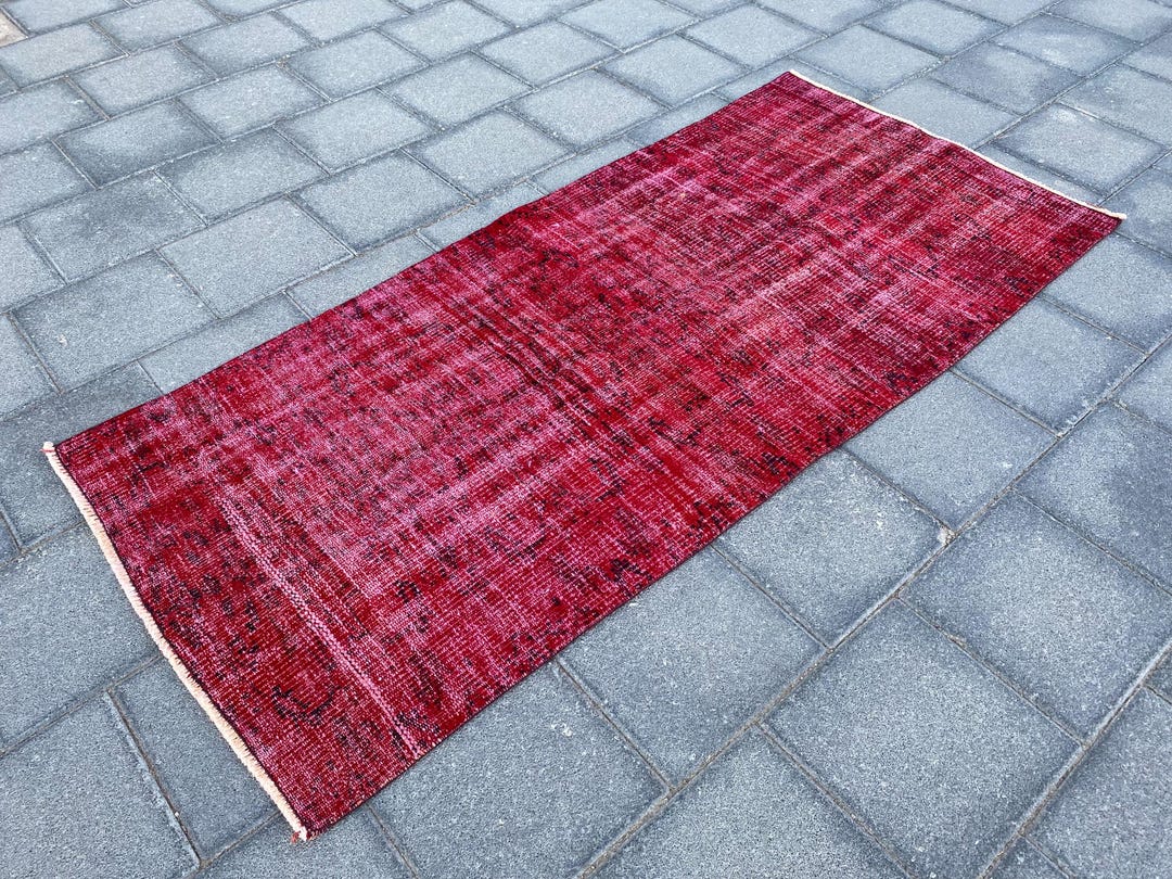 3x6 Runner Rug, 3x6 Turkish Rug, 3x6 Vintage Rug, Hallway Rug, Oushak ...