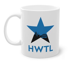 Taza de cerámica con estrella azul Howay The Lads del Newcastle United 0,33 ml (11 oz)