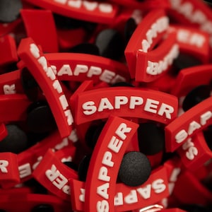 Sapper Tab Shoe Charm | ARMY