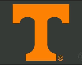 UT Tennessee Vols Large and Ex-Large White Decals