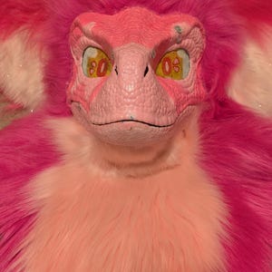 Pink Dinomask Mini Partial (Read desc!!)