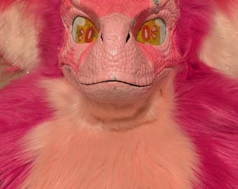 Pink Dinomask Mini Partial (Read desc!!)