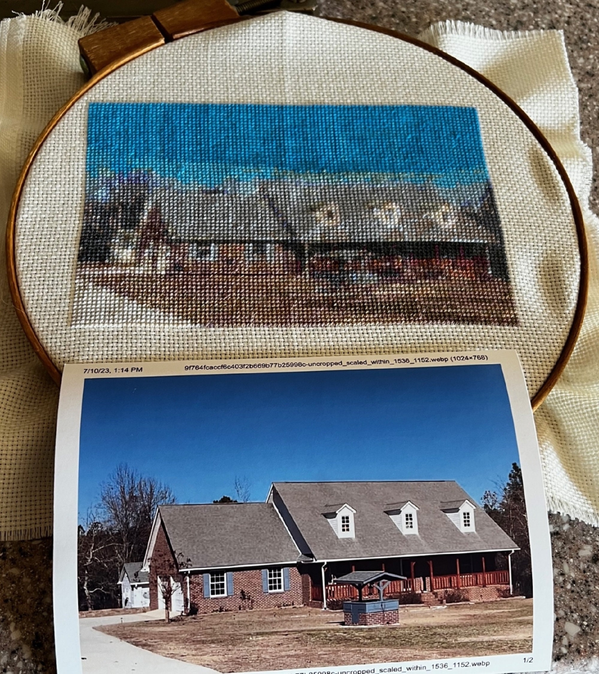 Custom Cross Stitch From Personal Photo - Etsy
