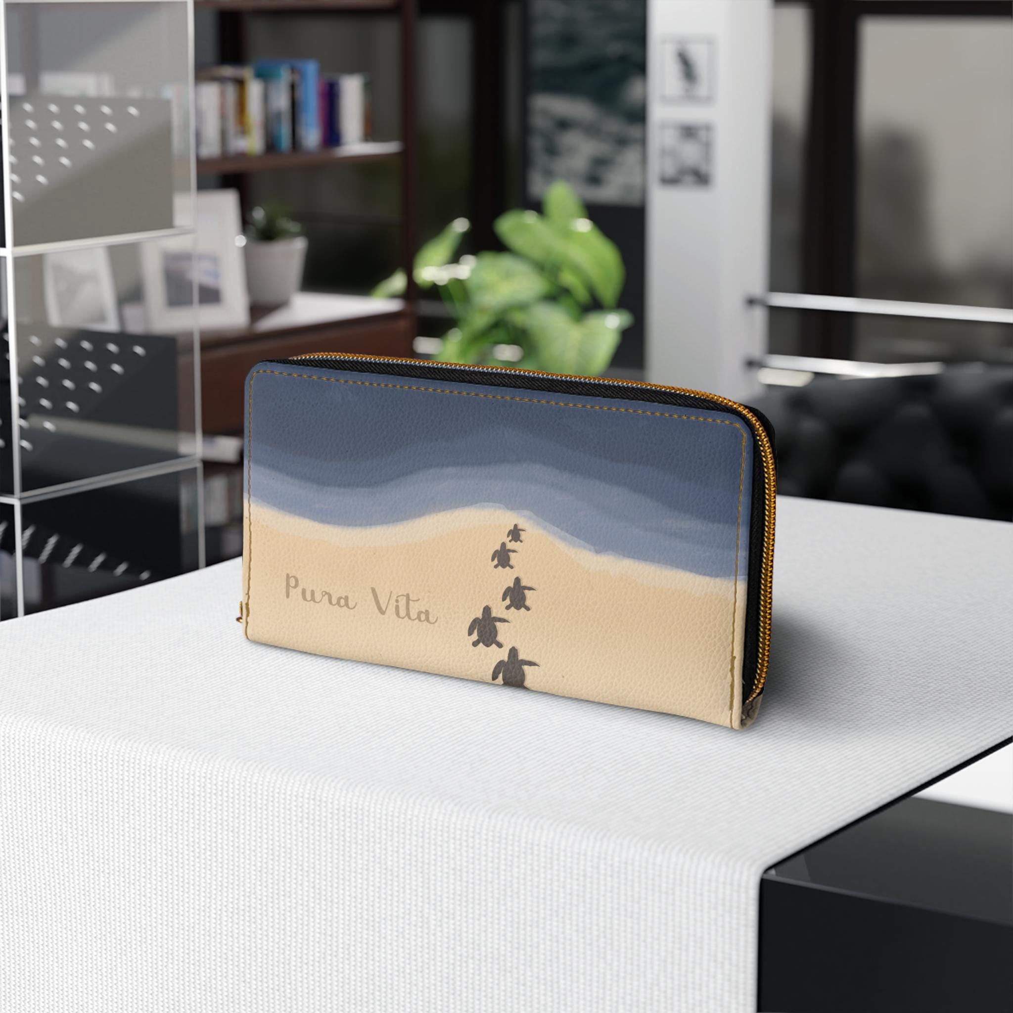 Pura Vida Wallet Costa Rica Wallet Turtle Wallet Beach Wallet Beach Vibes Wallet Travel Wallet