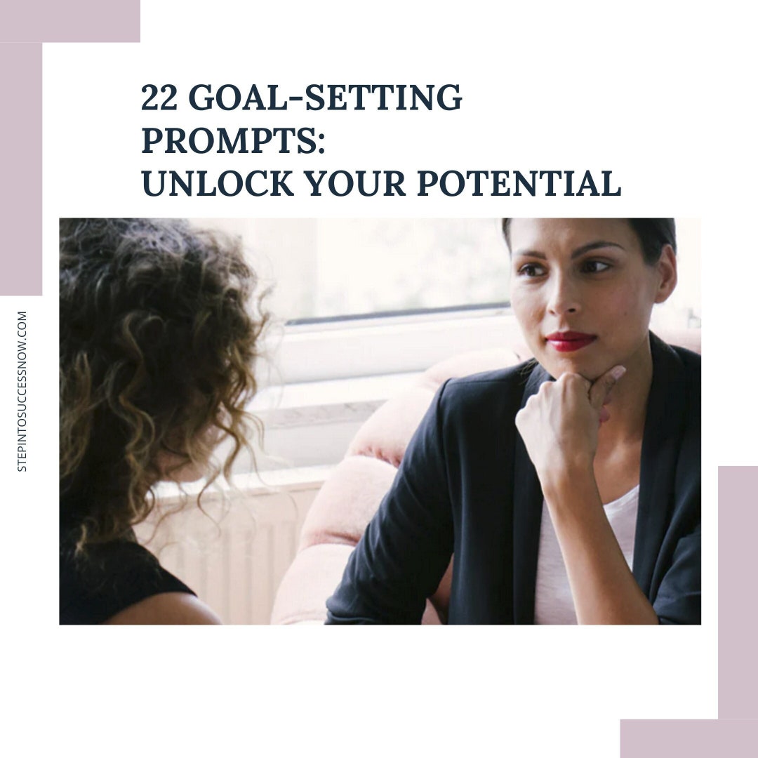 22 Goalsetting Prompts Unlock Your Potential and Achieve Etsy