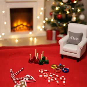 Süßigkeiten für den Wichtelweihnachtsmarkt | Wichteltür | Miniaturen | Wichtelzubehör | Miniaturen für Wichteltür 画像 1