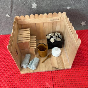 Wichtelsauna | Miniaturen | Wichtel | Wichtelzubehör | Miniaturen für Wichteltür