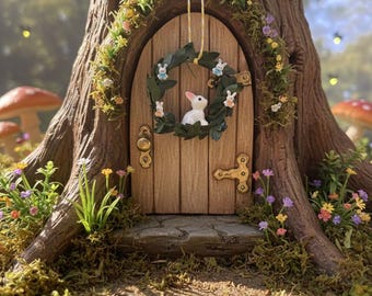 Ostertürkranz für den Wichtel | Wichtelzubehör | Miniaturen für Wichteltür | Miniaturen