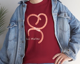 Soil Mates Shirt, Gartenarbeit Shirt, Wurm Shirt, Boden Shirt, Gartenarbeit Geschenk