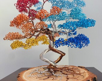 Multicolored Bonsai