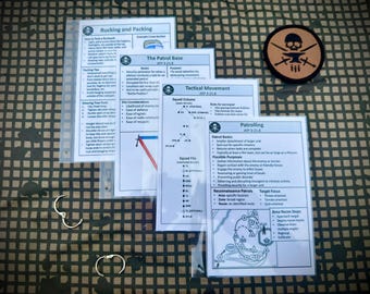 Field Cards- Patrolling Pack