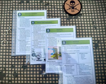 Field Cards- Survival