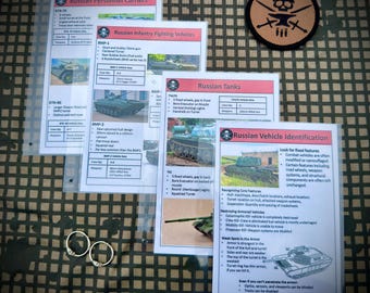 Field Cards- Russian Vehicle Identification