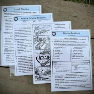 NUEVAS cartas de campo: posiciones de combate