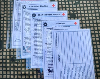 Field Cards- Combat First Aid