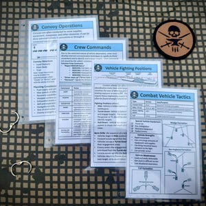 Field Cards- Combat Vehicle Tactics