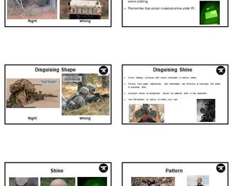Camo Training Binder- PPTs, references, and documentation