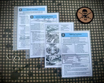 Field Cards- Fighting Positions