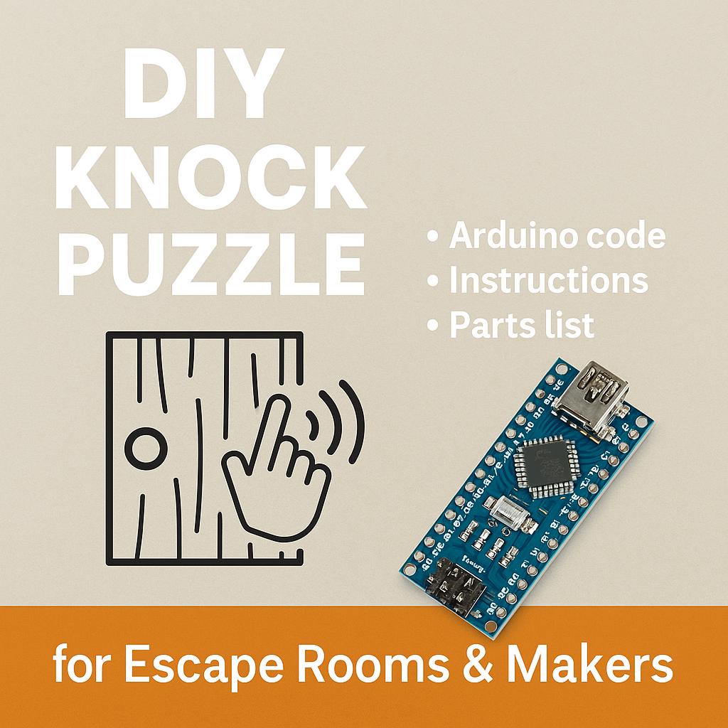 DIY Knock Puzzle With Arduino – Digital Download for Escape Rooms ...