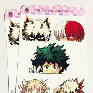 My Hero Academia 2 / Anime Aufkleber / Vinyl Wasserdicht / Dekoration / Manga Aufkleber