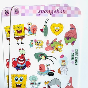 Cartoon Charakter Aufkleber / Vinyl / wasserdicht / Scrapbooking / Journal / Dekoration Aufkleber / Geburtstag Gastgeschenke