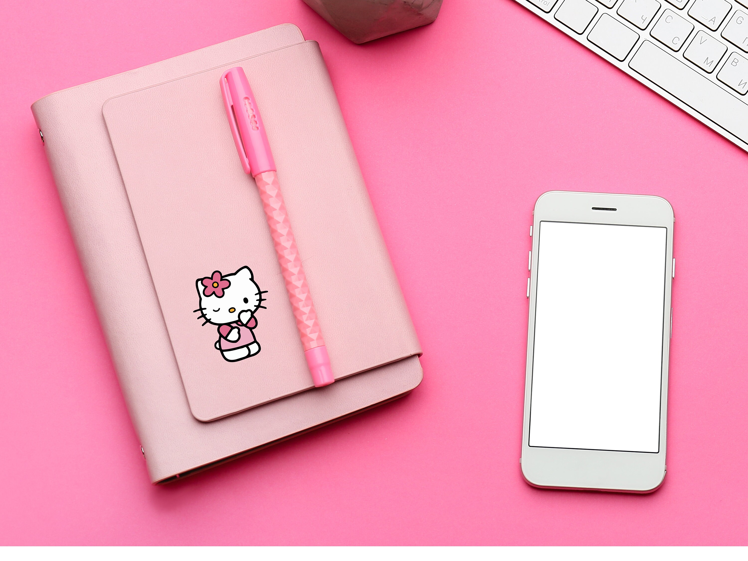 Hello Kitty Sanrio Sticker Waterproof Vinyl Sticker Scrapbook