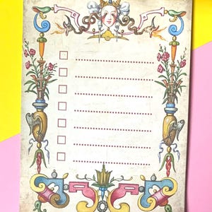 Medieval Notepad | 50 sheets | 90 GSM | 13x18cm(5x7in) | Perfect for Personal use and Gifting