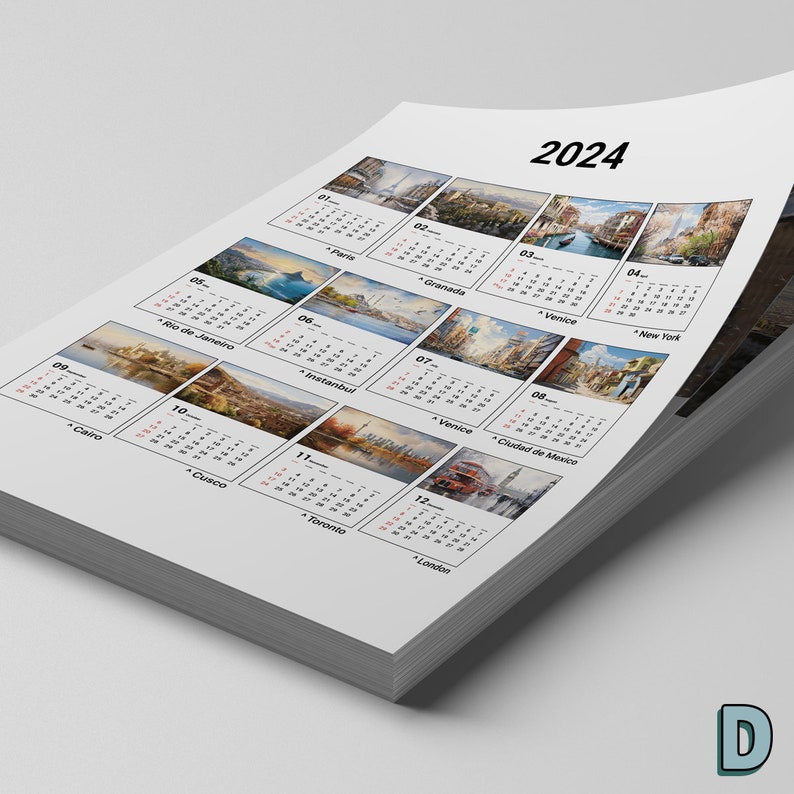 2024 Monthly Print Calendar 2024 Travel Calendar Monthly Etsy 2024 Monthly Print Calendar 2024 Travel Calendar Monthly Etsy