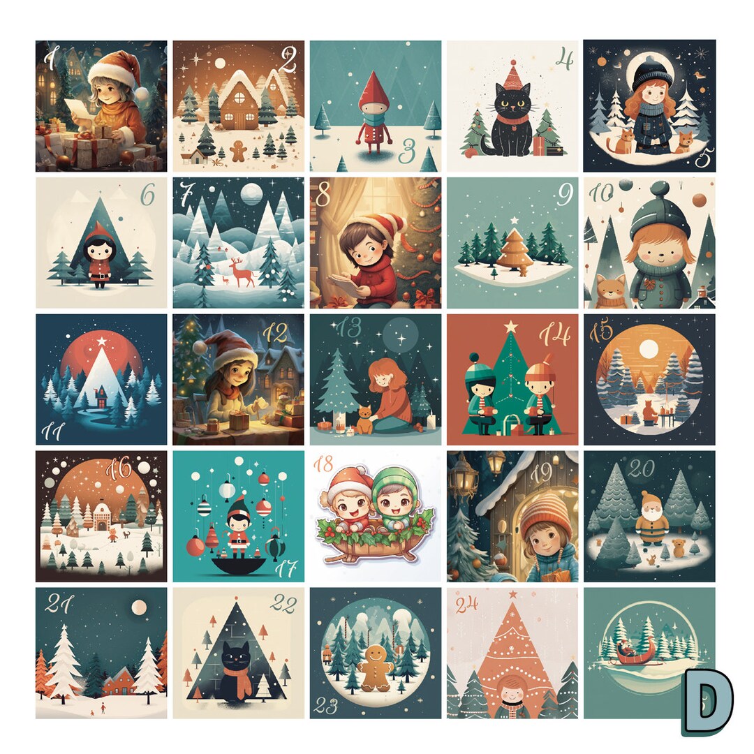 Christmas Advent Calendar Christmas Countdown Kids Advent Calendar Printable Christmas Advent christmas-advent-calendar-christmas-countdown-kids-advent-calendar-printable-christmas-advent