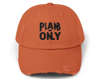 PlanB Only Bitcoin Hat: Distressed Crypto Trader Cap