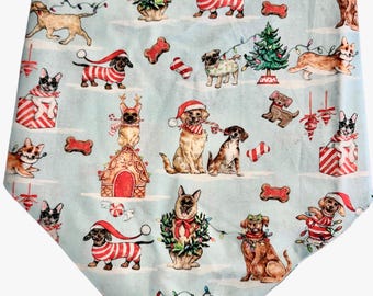 Tied Together Holiday Hounds Bandanchie