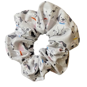 Tied Together Dalmatians inspired Scrunchie