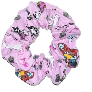 Scrunchie Nightmare Before Christmas Fait Main - Neuf - Multicolore