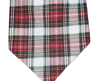 Tied Together Christmas Plaid Bandanchie