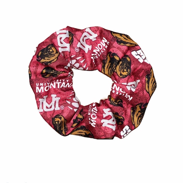 Tied Together University of Montana Grizzlies Scrunchie
