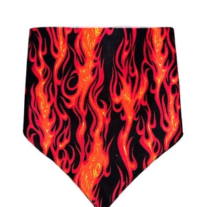 Tied Together Flames Bandanchie