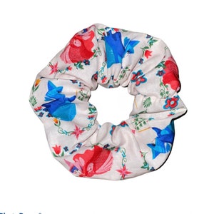Tied Together Sleeping Beauty Fairies  Scrunchie