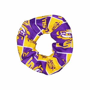 Tied Together LSU Tigers Scrunchie