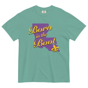 Louisiana Born In The Boot T-Shirt