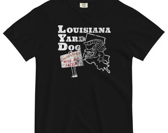 Funny Louisiana Yard Dog Alligator T-Shirt