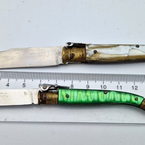 Pocket knife Spain navaja ALBACETE, vintage, rare, collectible, handmade 1950 image 3