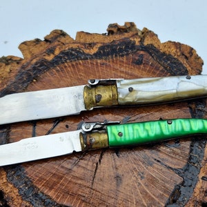 Pocket knife Spain navaja ALBACETE, vintage, rare, collectible, handmade 1950 image 2