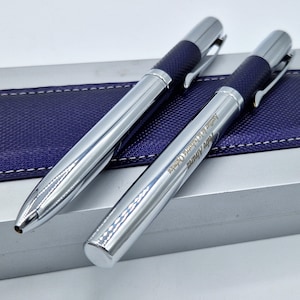 Two Spanish Pedro Alvarez ballpoint pens, in the original box.