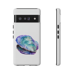 Abalone iPhone, Samsung Galaxy and Google Pixel Tough Phone Cases Abalone Phone Cases Abalone Shell Phone Cases Seashell Phone Case