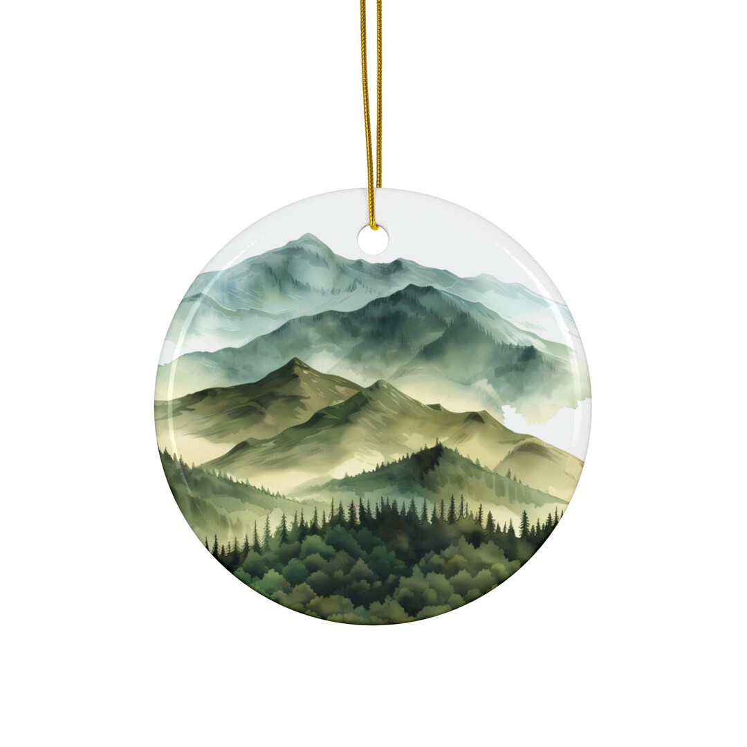 Appalachian Mountains Ceramic Ornament Appalachian Mountains Ornament ...