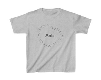 Kids Ant Shirt Kids Ant T-shirt Kids Bug Shirt for Kids Ant Shirt for Kids Bug T-Shirt for Kids Ants Tee Shirt Ants T Shirt Ants T-Shirt