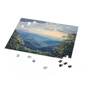 Blue Ridge Mountain Virginia Puzzle Blue Ridge Mountain Lover Puzzle Lover Gift Blue Ridge Mountain Lover Gift Virginia Lover Puzzle for Mom