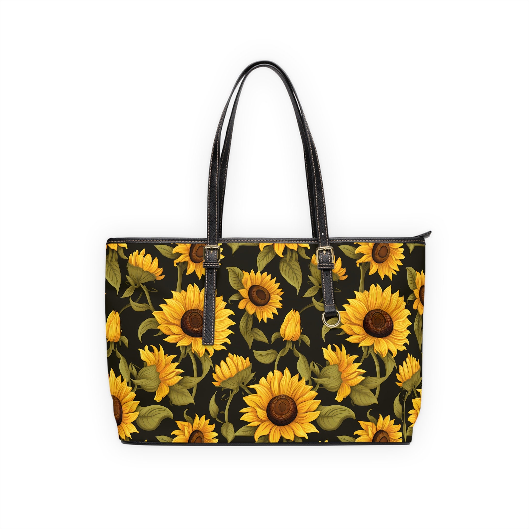 Roll Up Accessory Bag - Sunflower
