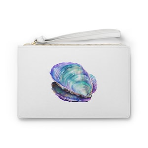 Abalone Shell Clutch Bag Abalone Clutch Bag Seashell Clutch Bag Beach Theme Clutch Ocean Theme Clutch Mother&#39;s Day Gift for Mom Clutch Gift